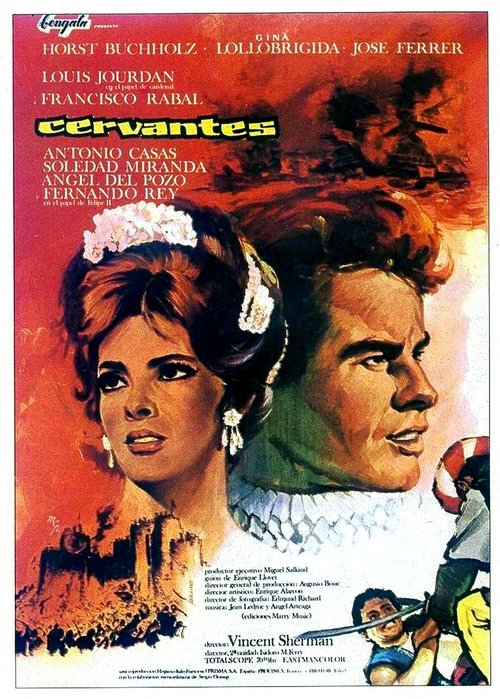 Movie poster for Le avventure e gli amori di Miguel Cervantes (1967)