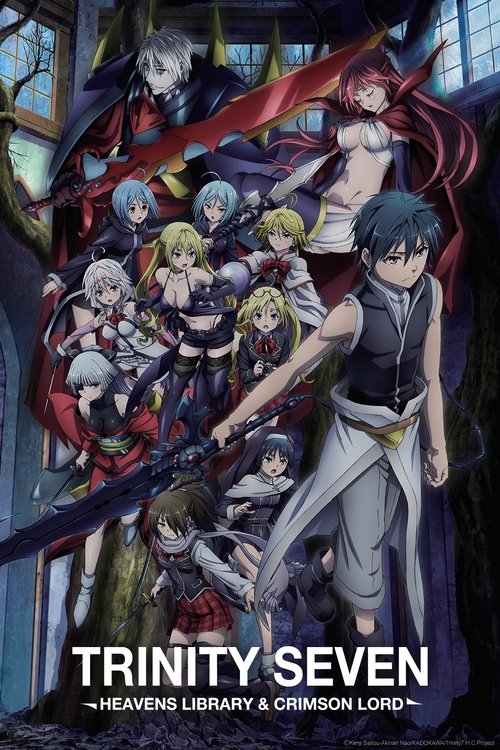 Movie poster for Trinity Seven: Heaven's Library & Crimson Lord (2019)