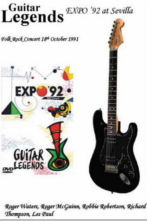 Movie poster for Guitar Legends EXPO '92 at Sevilla - The Folk Rock Night (1991)