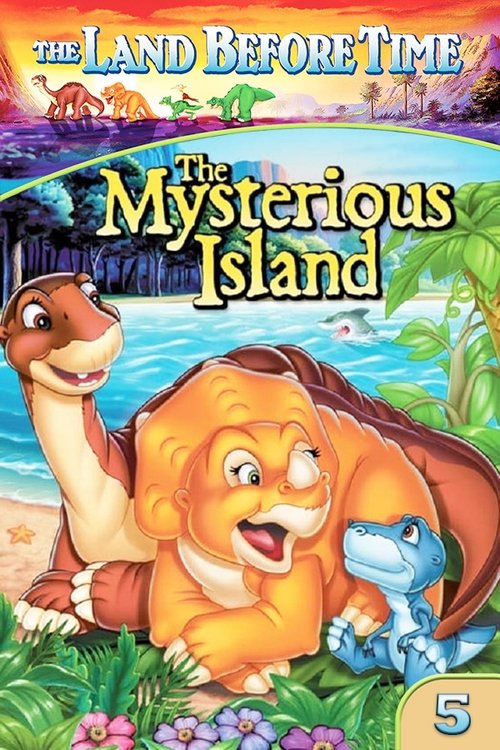 Movie poster for The Land Before Time V: The Mysterious Island (1997)