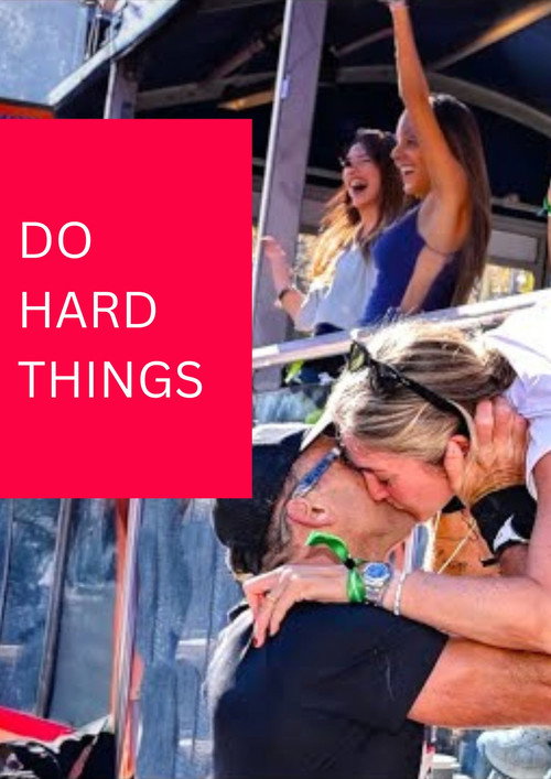 Movie poster for DO HARD THINGS (2024)