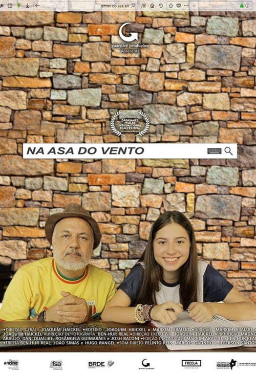 Movie poster for Na Asa do Vento (2018)