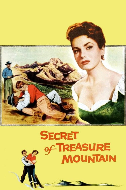 Movie poster for Secret of Treasure Mountain (1956)