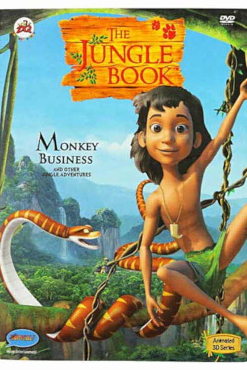 Movie poster for The Jungle Book: Monkey Business (2014)