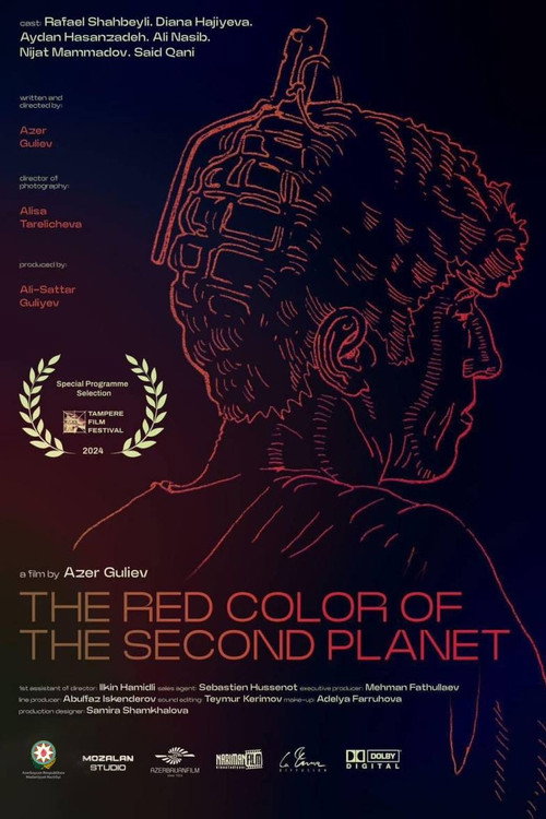 Movie poster for The Red Color of the Second Planet (2024)