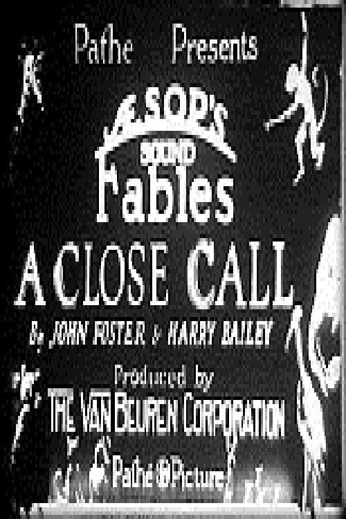 Movie poster for A Close Call (1929)