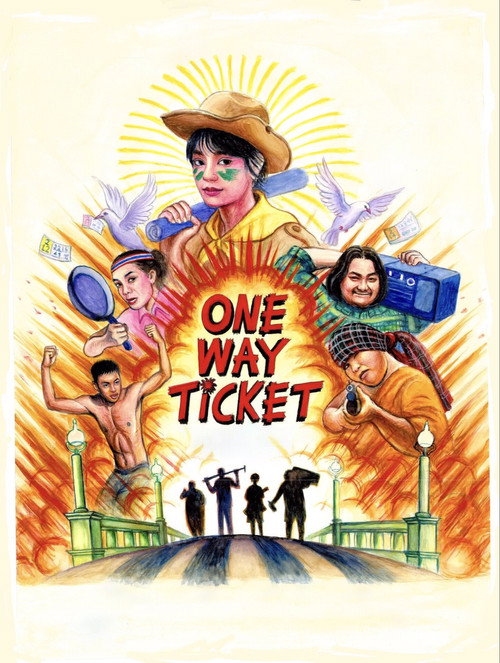 Movie poster for One Way Ticket (2024)