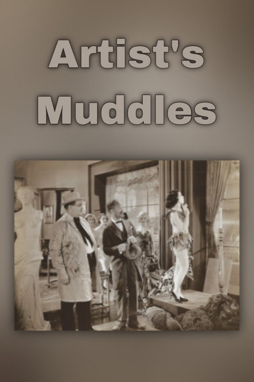 Movie poster for Artist's Muddles (1933)