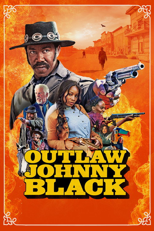 Movie poster for Outlaw Johnny Black (2023)