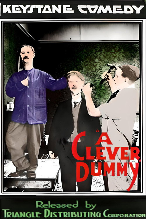 Movie poster for A Clever Dummy (1917)