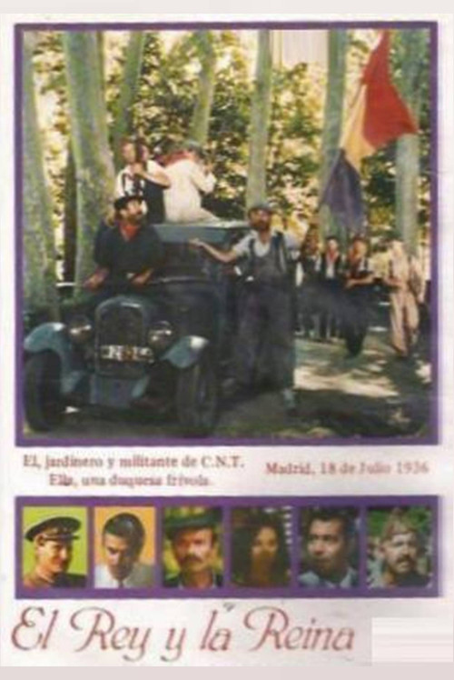 Movie poster for El rey y la reina (1986)