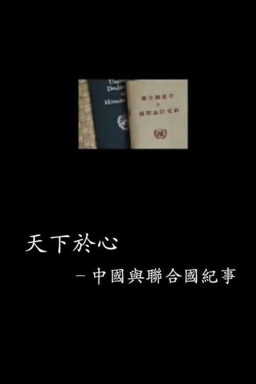 中国与联合国65年纪事 poster