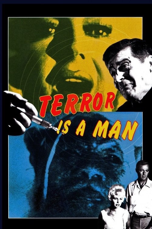 Movie poster for Terror Is a Man (1959)