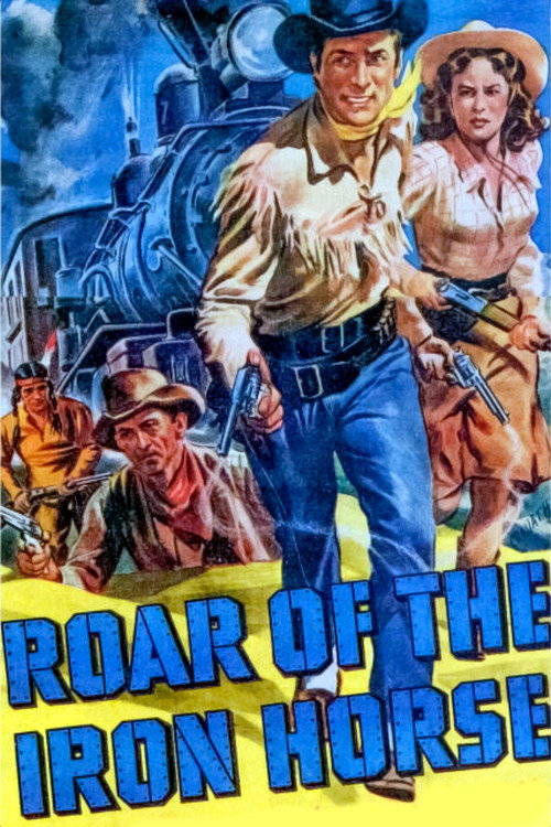 Movie poster for Roar of the Iron Horse (1951)