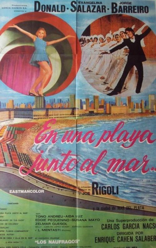 Movie poster for En una playa junto al mar (1971)