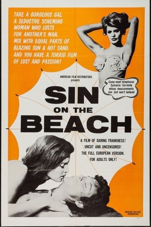 Movie poster for Sin on the Beach (1963)