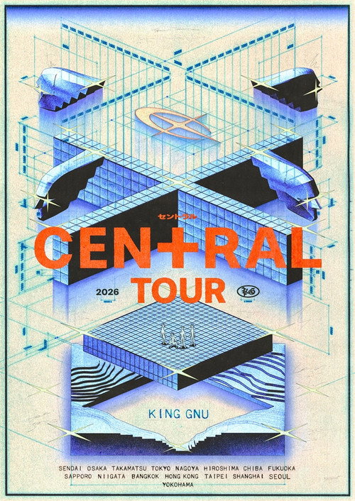 Movie poster for King Gnu CEN＋RAL Tour 2026 (2026)