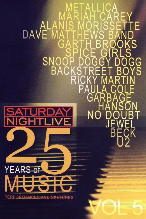 Movie poster for Saturday Night Live: 25 Years of Music Vol. 5 (2003)