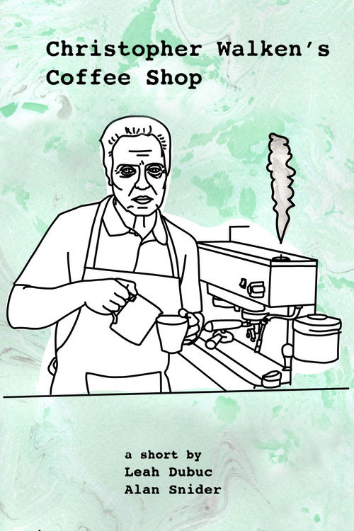 Movie poster for Christopher Walken's Coffee Shop (2016)