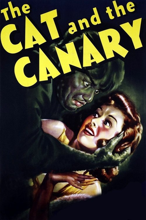 Movie poster for The Cat and the Canary (1939)