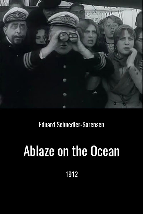 Movie poster for Fire at Sea (1912)