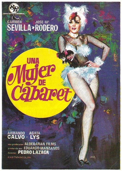 Movie poster for Una mujer de cabaret (1974)