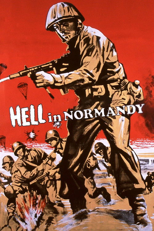 Movie poster for Hell in Normandy (1968)