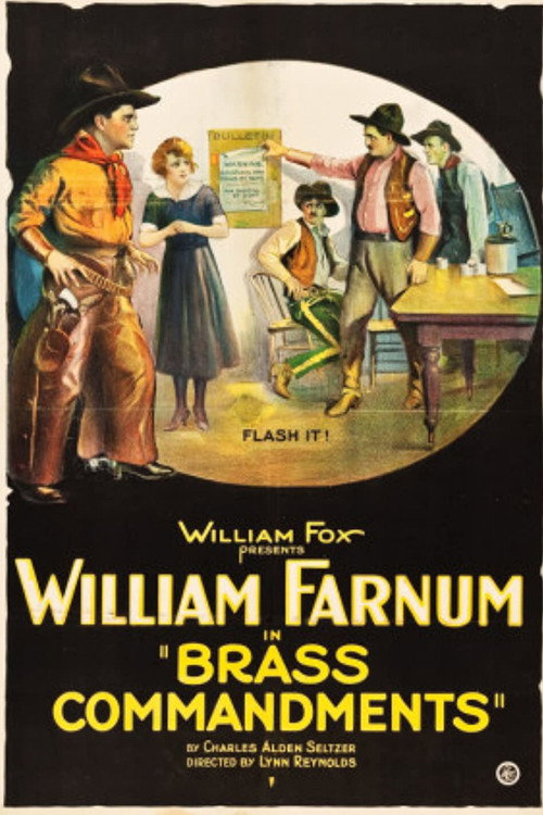 Movie poster for Brass Commandments (1923)