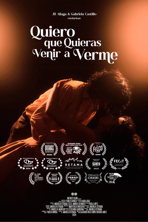 Movie poster for Quiero que Quieras Venir a Verme (2026)