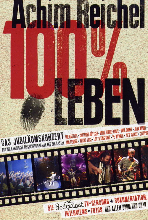 Movie poster for Achim Reichel - 100% Leben (2004)