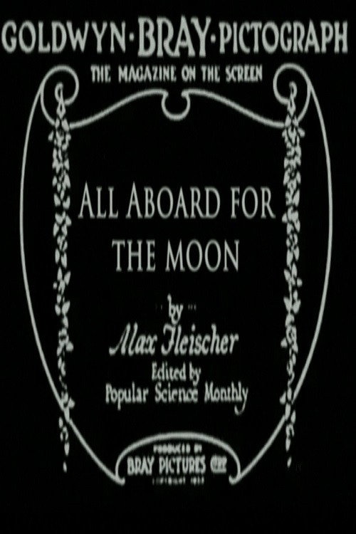 Movie poster for All Aboard for the Moon (1920)
