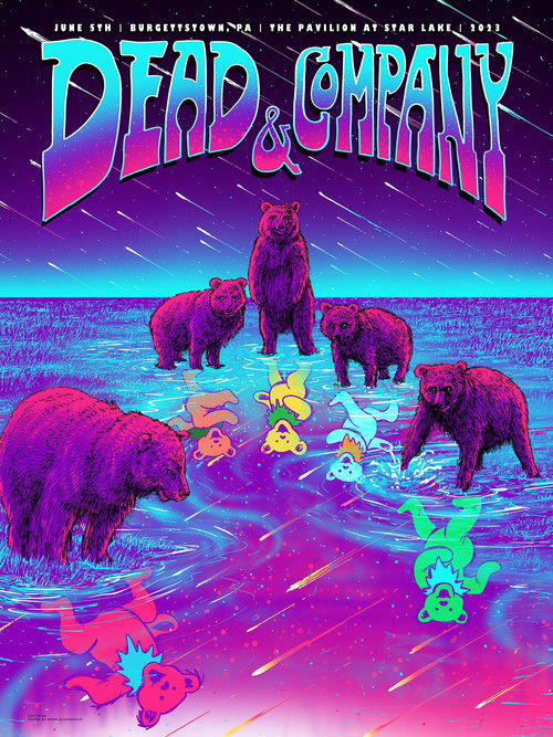 Movie poster for Dead & Company: 2023-06-05 The Pavilion at Star Lake, Burgettstown, PA, USA (2023)