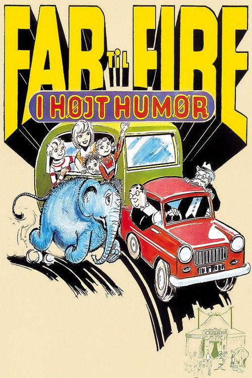 Movie poster for Father of Four: In High Spirits (1971)