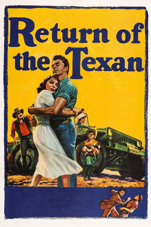 Movie poster for Return of the Texan (1952)