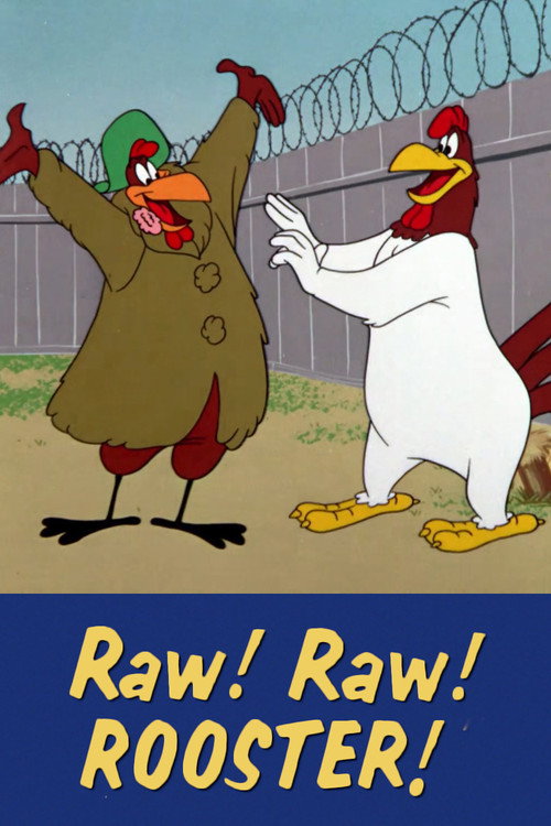 Movie poster for Raw! Raw! Rooster! (1956)