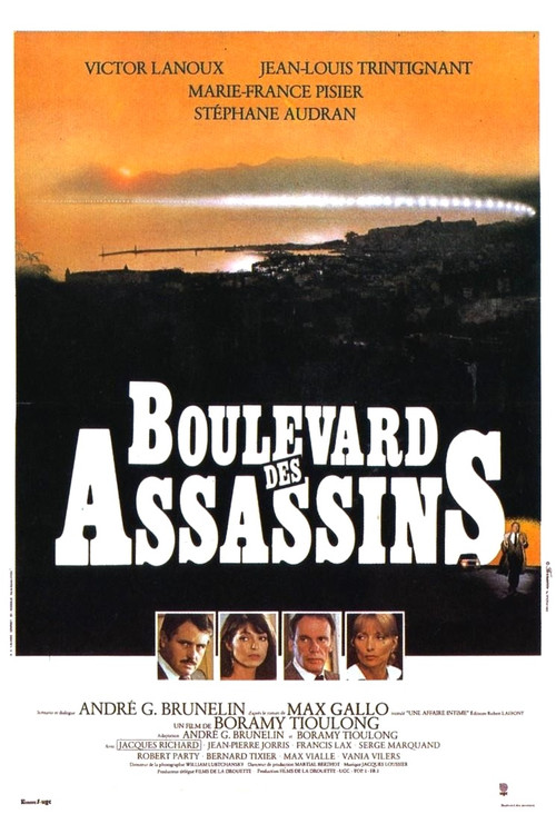 Movie poster for Boulevard des assassins (1982)