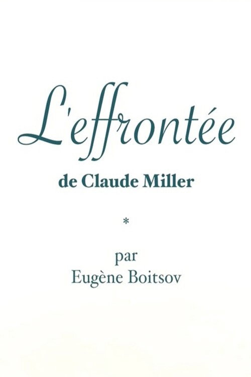 Movie poster for Short Cuts : L'Effrontée de Claude Miller