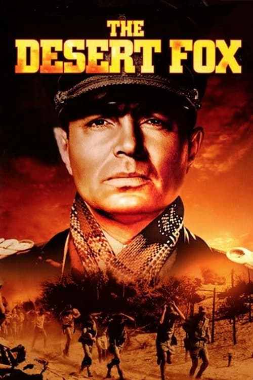 Movie poster for The Desert Fox: The Story of Rommel (1951)