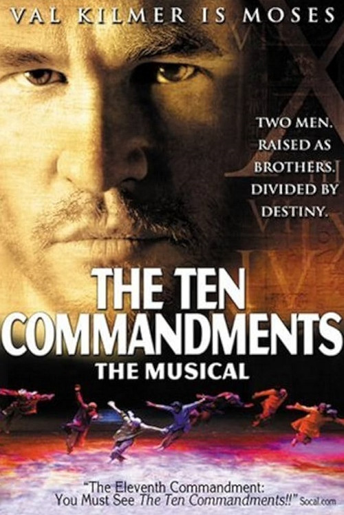 Movie poster for The Ten Commandments: The Musical (2006)