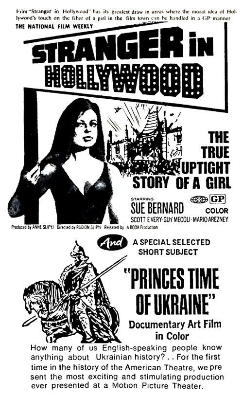 Movie poster for Stranger in Hollywood (1968)