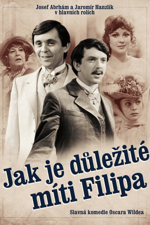 Movie poster for Jak je důležité míti Filipa (1979)