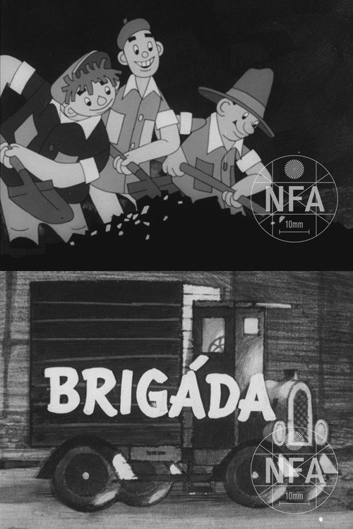 Movie poster for Brigáda II. (1950)