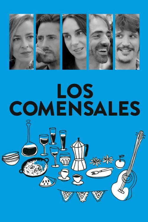 Movie poster for Los comensales (2016)