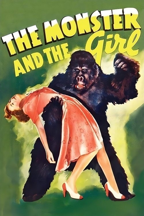 Movie poster for The Monster and the Girl (1941)
