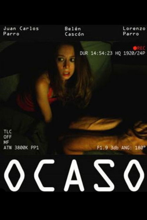 Movie poster for Ocaso (2011)