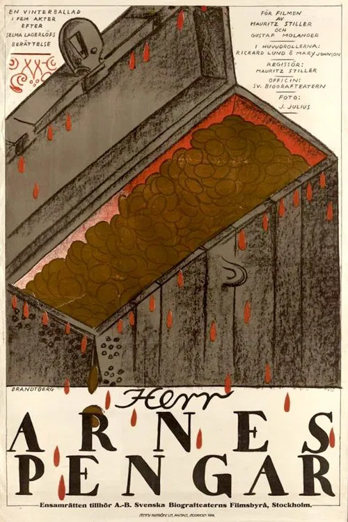 Movie poster for Sir Arne's Treasure (1919)