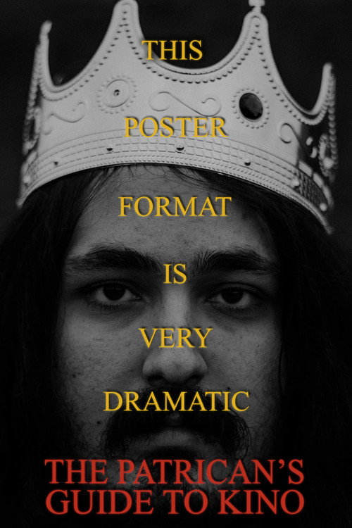 Movie poster for The Patrician's Guide To Kino (2022)
