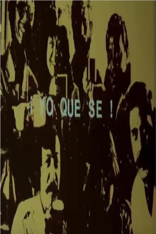 Movie poster for Yo qué sé (1980)