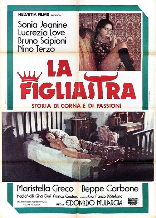 Movie poster for La figliastra - Storia di corna e di passioni (1976)