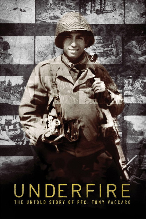 Movie poster for Underfire: The Untold Story of Pfc. Tony Vaccaro (2016)